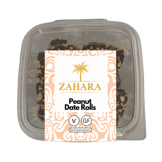 ZAHARA Peanut Date Rolls 200g